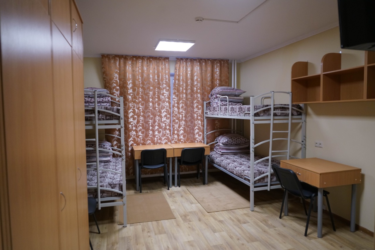 Общежитие на 4 комнаты